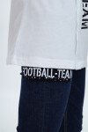 Erkek Çocuk Pile Detaylı T-Shirt 9-14 Yaş Lx7065