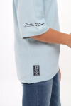Erkek Çocuk Yazı Baskılı Basic T-Shirt 9-14 Yaş Lx7073