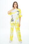 Kız Çocuk Batik Baskılı Takım 7-12 Yaş Px035