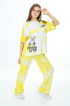 Kız Çocuk Batik Baskılı Takım 7-12 Yaş Px035