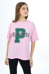 Kız Çocuk Harf Ve Yazı Baskılı T-Shirt 9-14 Yaş Lx5032