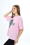 Kız Çocuk Harf Ve Yazı Baskılı T-Shirt 9-14 Yaş Lx5032