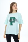Kız Çocuk Harf Ve Yazı Baskılı T-Shirt 9-14 Yaş Lx5032