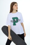 Kız Çocuk Harf Ve Yazı Baskılı T-Shirt 9-14 Yaş Lx5032
