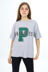 Kız Çocuk Harf Ve Yazı Baskılı T-Shirt 9-14 Yaş Lx5032