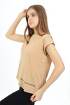 Kız Çocuk Kolsuz T-Shirt 9-14 Yaş Lx003