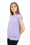 Kız Çocuk Kolsuz T-Shirt 9-14 Yaş Lx003