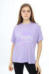 Kız Çocuk Yazı Baskılı T-Shirt 9-14 Yaş Lx001