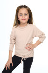 Kız Çocuk Bady Sweatshirt-Bel Kuşaklı 6-13 Yaş 9360