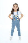 Kız Çocuk Jean Salopet-Peluş Ayıcıklı- 2-13 Yaş 0095