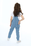Kız Çocuk Jean Salopet-Peluş Ayıcıklı- 2-13 Yaş 0095