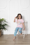 Kız Çocuk Make Wish Pandacık Baskılı Pijama Takımı 11-15 Yaş 6080