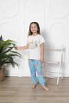 Kız Çocuk Make Wish Pandacık Baskılı Pijama Takımı 11-15 Yaş 6080