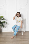 Kız Çocuk Make Wish Pandacık Baskılı Pijama Takımı 11-15 Yaş 6080