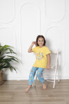Kız Çocuk Make Wish Pandacık Baskılı Pijama Takımı 11-15 Yaş 6080