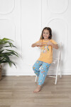 Kız Çocuk Make Wish Pandacık Baskılı Pijama Takımı 11-15 Yaş 6080