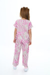 Kız Çocuk Zebra Desenli  2li Takım 613 Yaş 9378