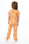 Kız Çocuk Zebra Desenli  2li Takım 613 Yaş 9378