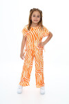 Kız Çocuk Zebra Desenli  2li Takım 613 Yaş 9378
