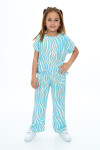 Kız Çocuk Zebra Desenli  2li Takım 613 Yaş 9378