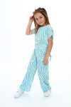 Kız Çocuk Zebra Desenli  2li Takım 613 Yaş 9378