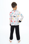 Erkek Çocuk Dinazor Baskılı Pijama Takımı 3-11 Yaş 0161