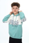 Erkek Çocuk Oversize Sweatshirt Hoodie Px7170.1