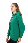 Kız Çocuk Tavşan Baskılı Kapüşonlu Sweatshirt Px872.3