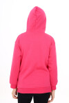 Kız Çocuk Tavşan Baskılı Kapüşonlu Sweatshirt Px872.3