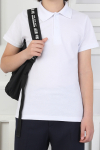 2li T-Shirt Kız Çocuk %100 Pamuk Okul Tarz 5-13 Yaş 12278