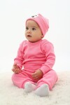 Kız Bebek 3lü Takım (Şapka+Alt+Üst) 12129