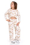 Kız Çocuk 2li Triko Takım (Pantolon+Crop Kazak) 12127