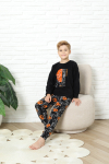 Erkek Çocuk Welsoft/Polar Kumaş Pijama Takımı 12491