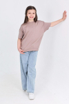 Kız Çocuk 2li Jean Takım (Pantolon+Bluz) 7-12 Yaş 12666