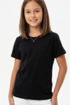 Kız Çocuk 2li T-Shirt Geniş Kalıp ve Basic 6-14 Yaş 12692DS