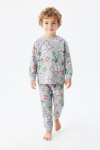 Erkek Çocuk %100 Pamuk Pijama Takımı 9-36Ay 12737IS