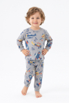 Erkek Çocuk %100 Pamuk Pijama Takımı 9-36Ay 12737IS