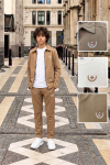 Erkek Çocuk 3lü Takım (Ceket+T-Shirt+Alt) 6-16 Yaş 12770SMP