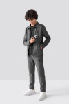 Erkek Çocuk 3lü Takım (Ceket+T-Shirt+Alt) 6-16 Yaş 12770SMP